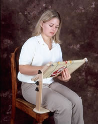 9" X 18" Sit-On Needlework Frame